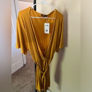 Yellow romper